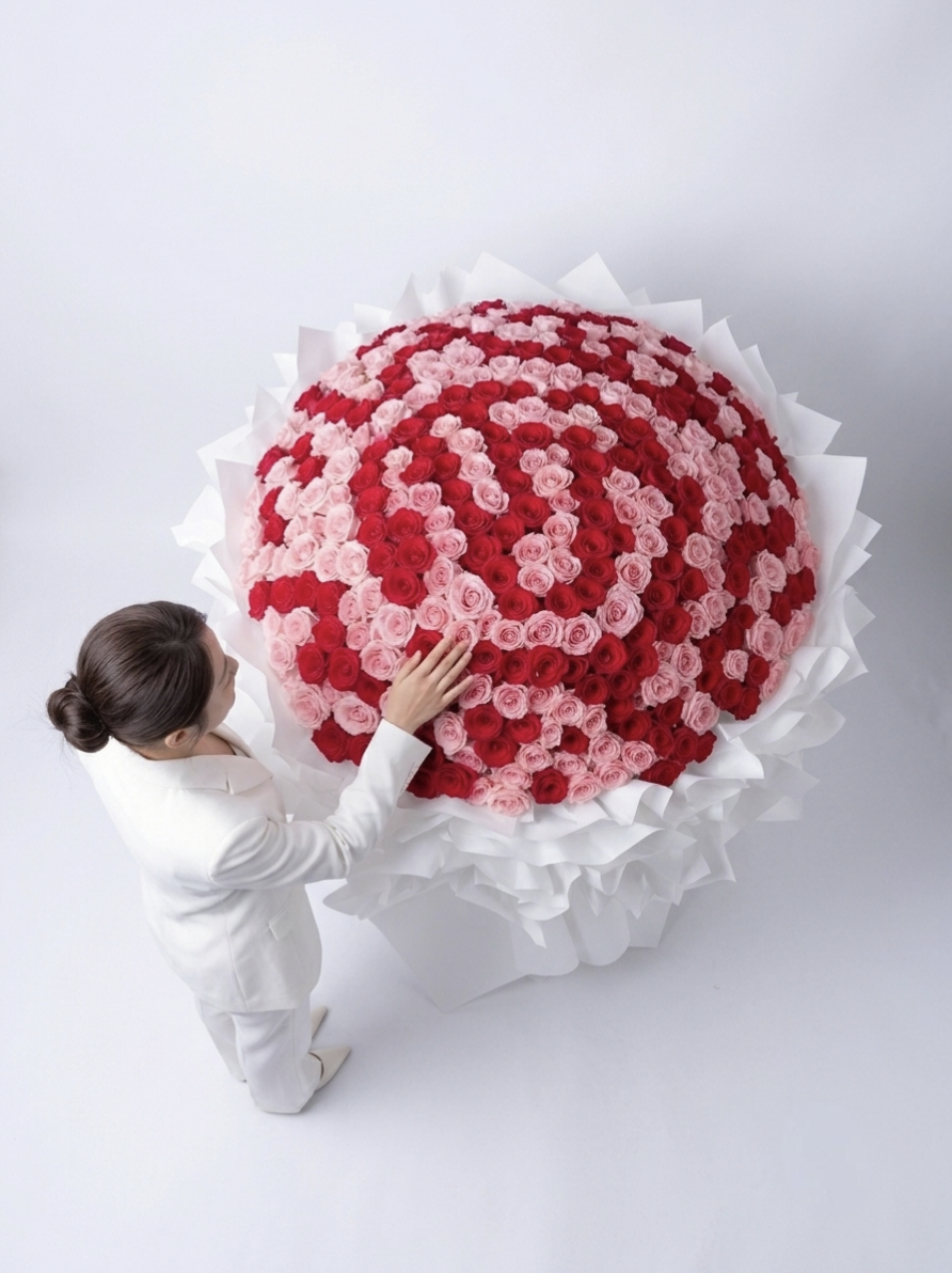 Collage Rose Celebration Bloom