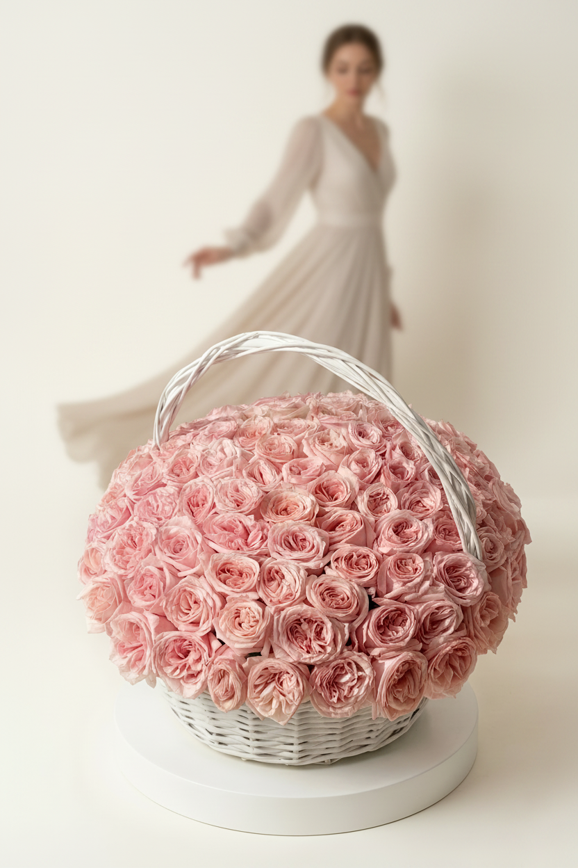 O’Hara Blush Dome Basket