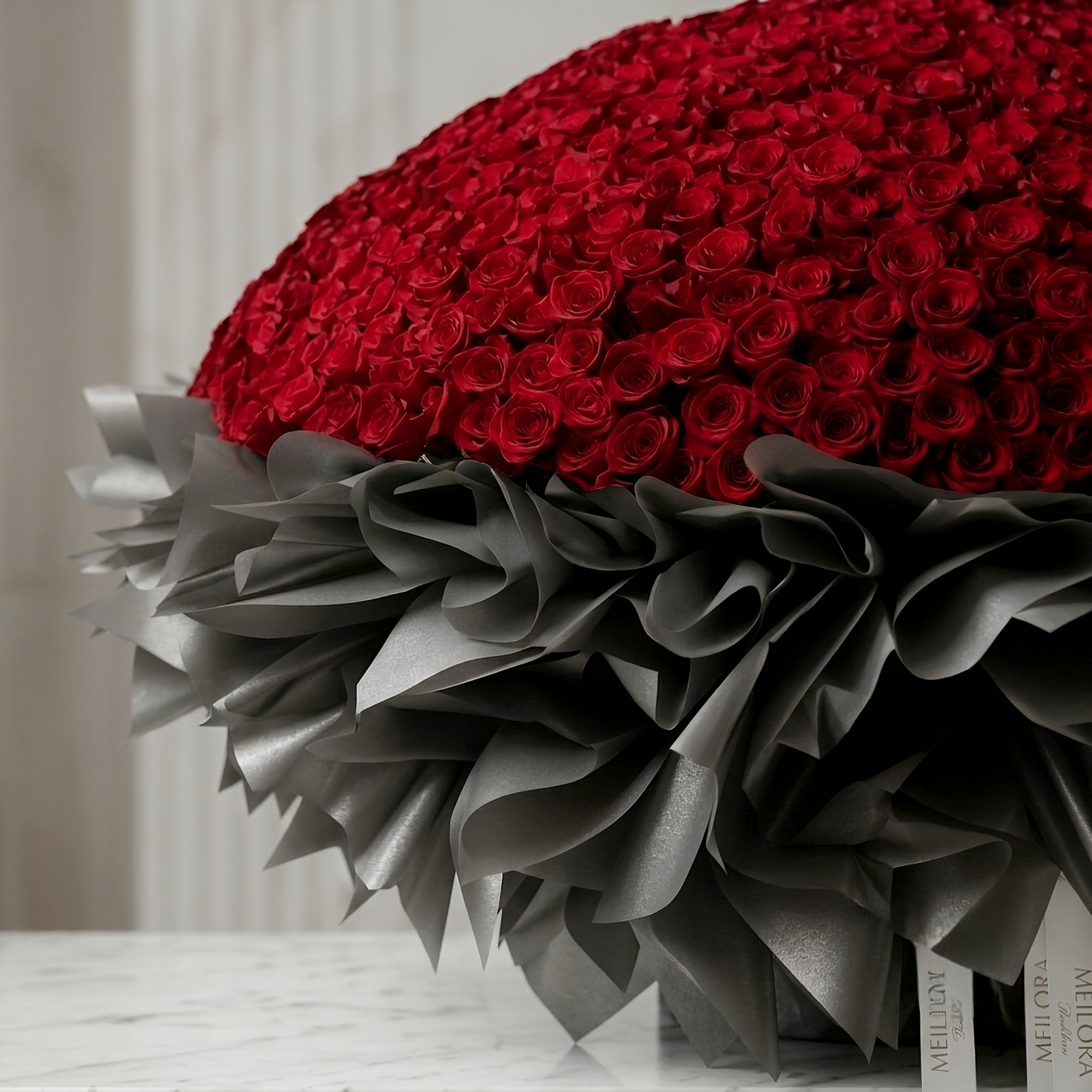Grand Velvet Rose Dome Bouquet