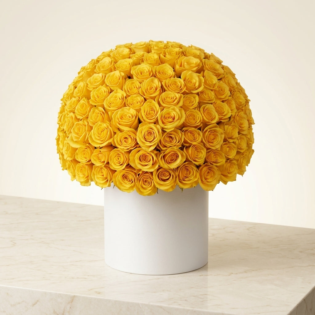 Golden Bloom Luxury Dome