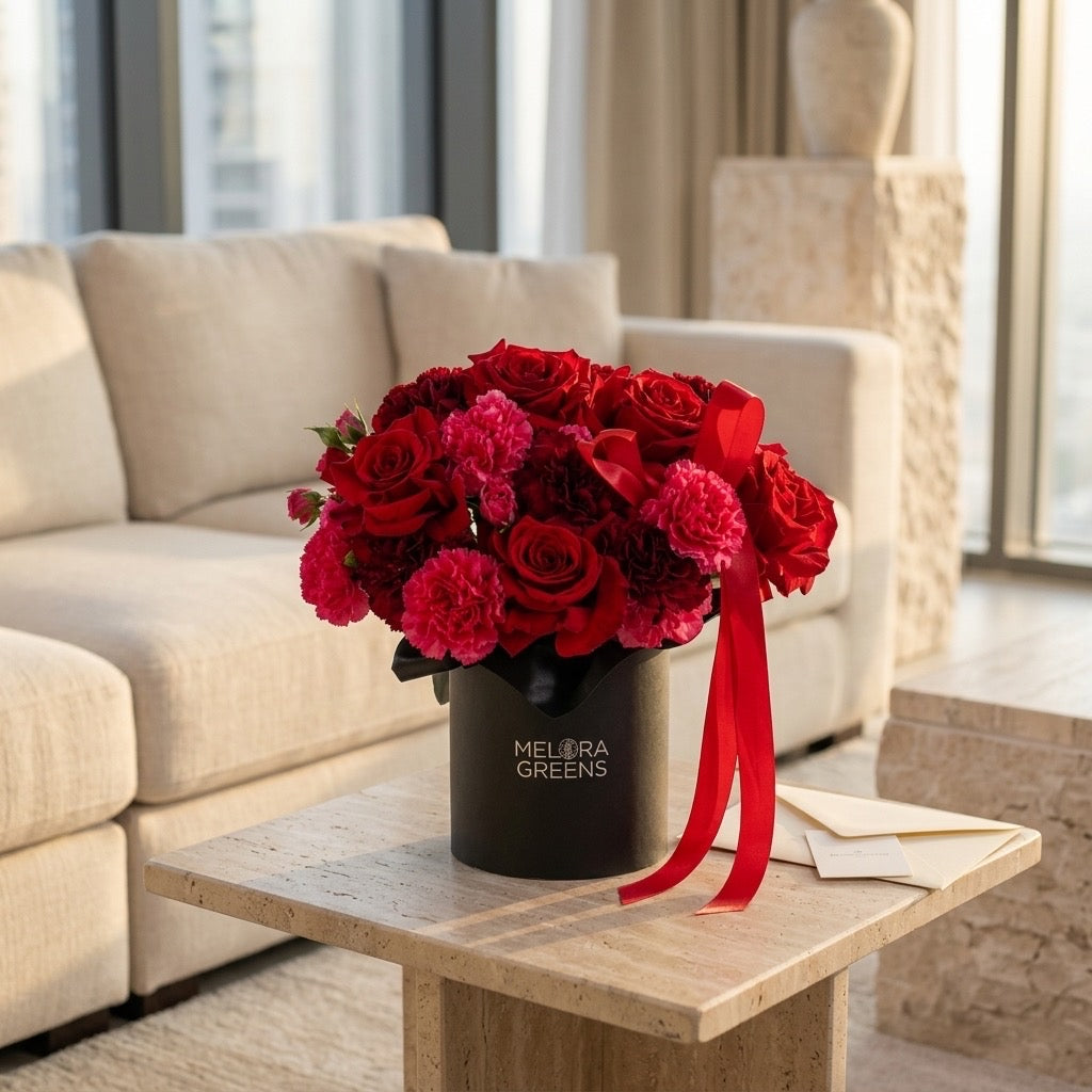 Crimson Velvet Compact