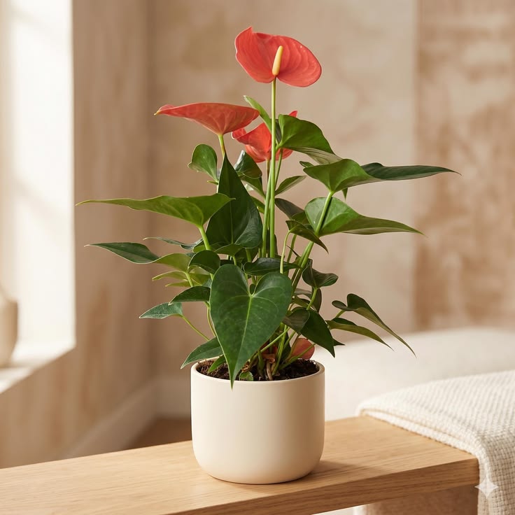 Anthurium red