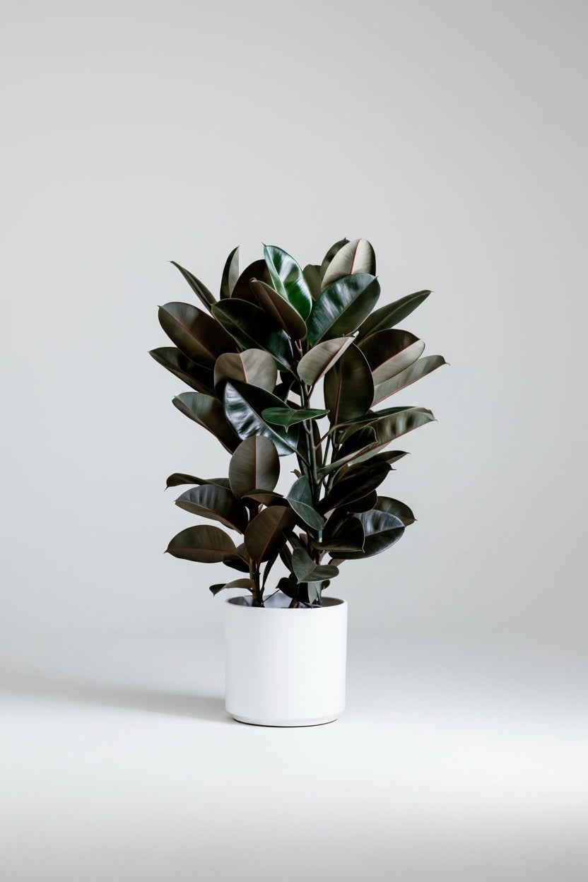 Burgundy Rubber Plant