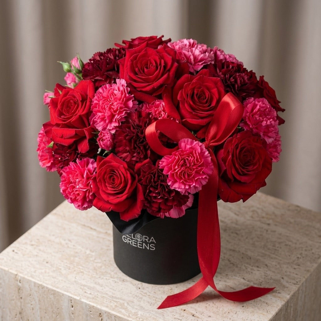 Crimson Velvet Compact