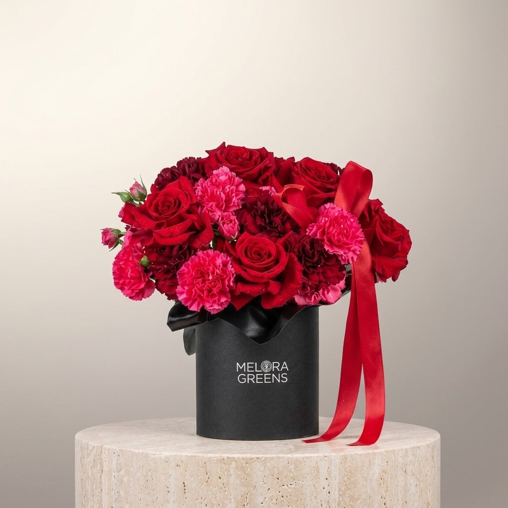 Crimson Velvet Compact