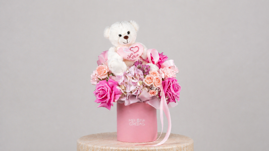 Pink Teddy Hug
