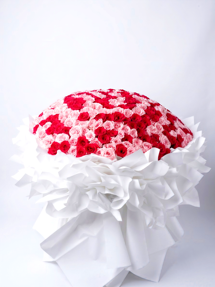 Collage Rose Celebration Bloom