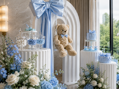 Powder Blue Teddy Bear Dream Setup