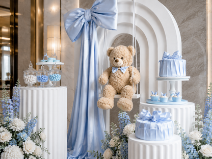 Powder Blue Teddy Bear Dream Setup
