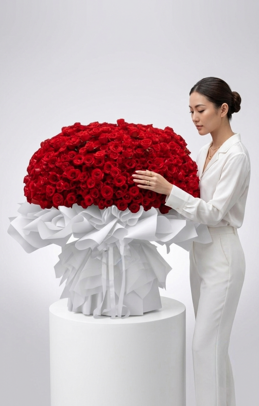Imperial Red Rose Dome