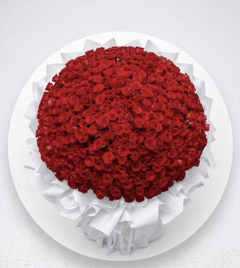 Imperial Red Rose Dome