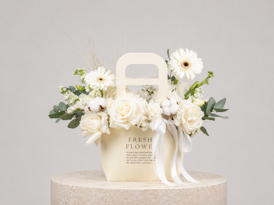 Alabaster Cloud Tote