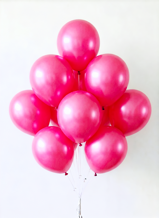 Fuchsia Balloons