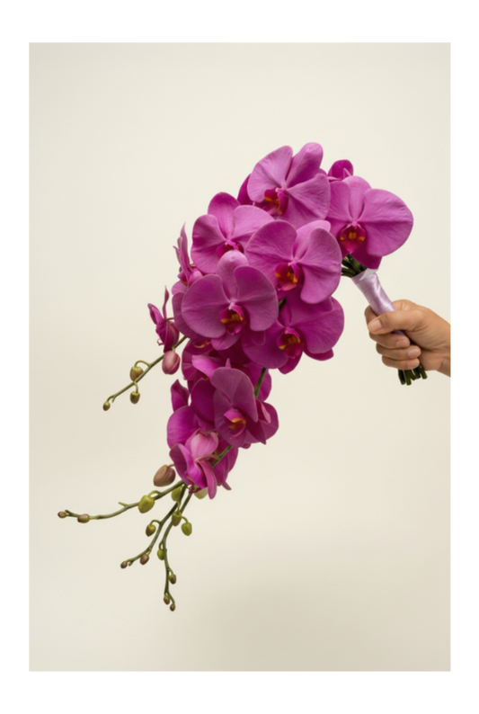 Phalaenopsis Cascade Bridal Bouquet