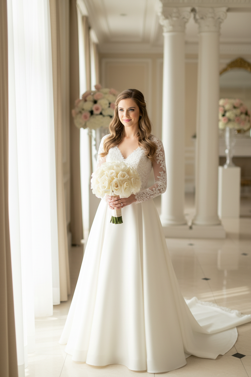 Ivory Timeless Bridal Bouquet