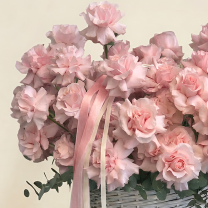 Pastel Blush Basket