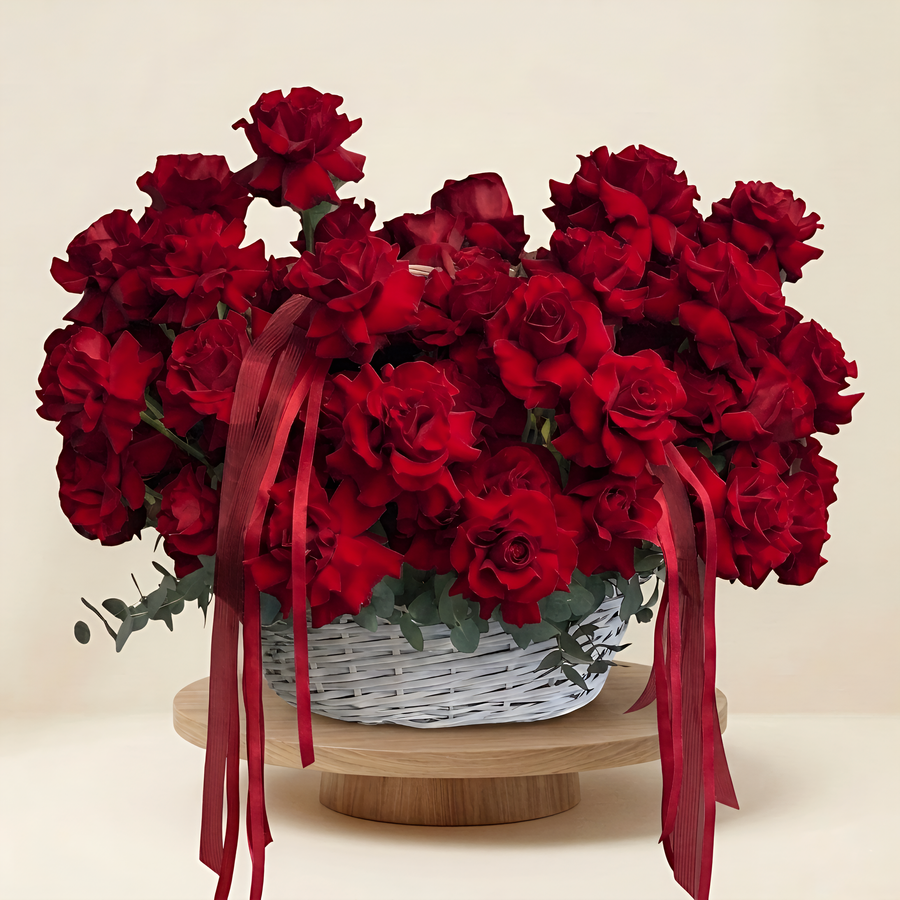 Scarlet Passion Basket