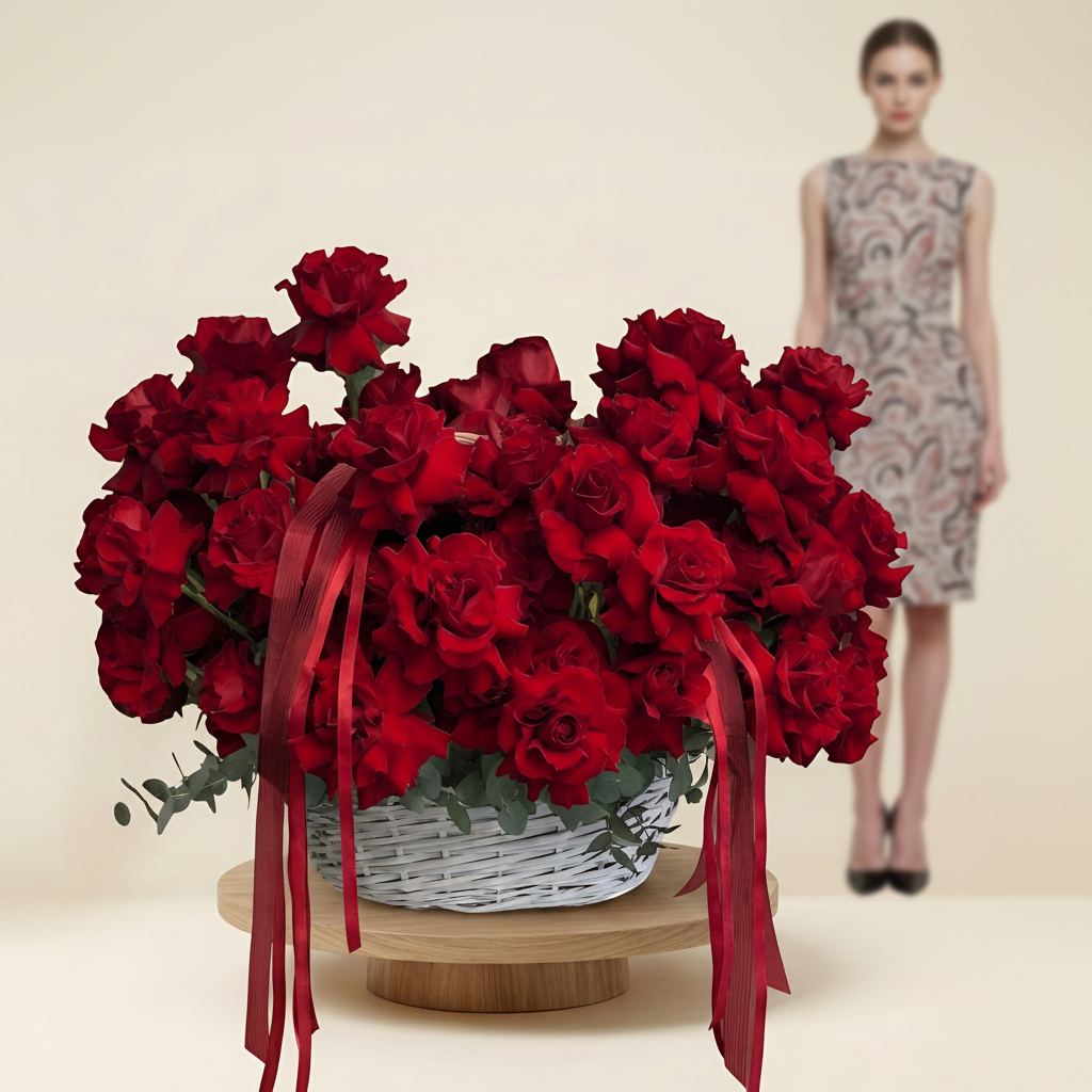 Scarlet Passion Basket