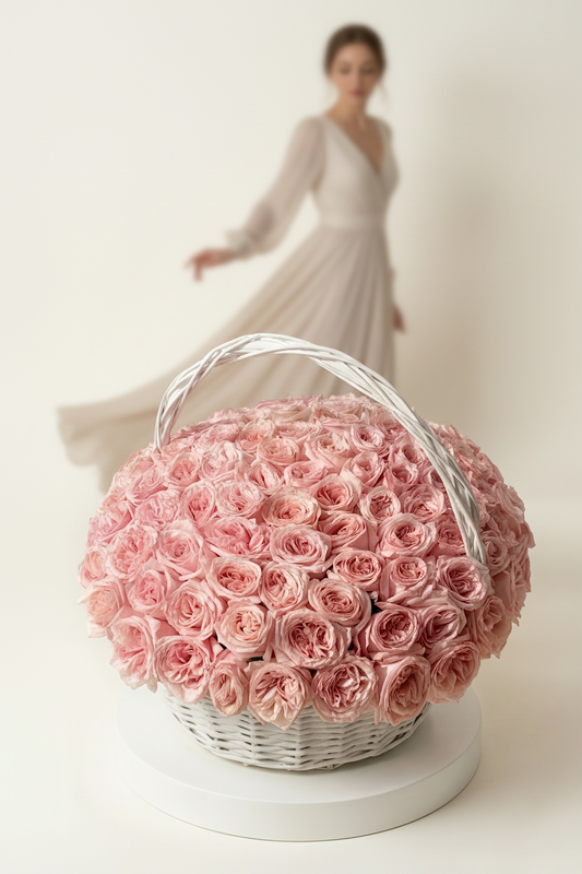 O’Hara Blush Dome Basket