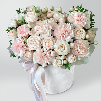 Blush Romance Premium Mixed Hatbox
