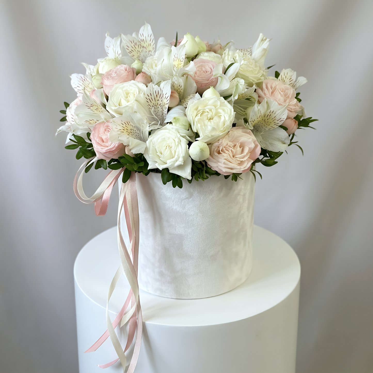 Pastel Grace Premium Rose Box