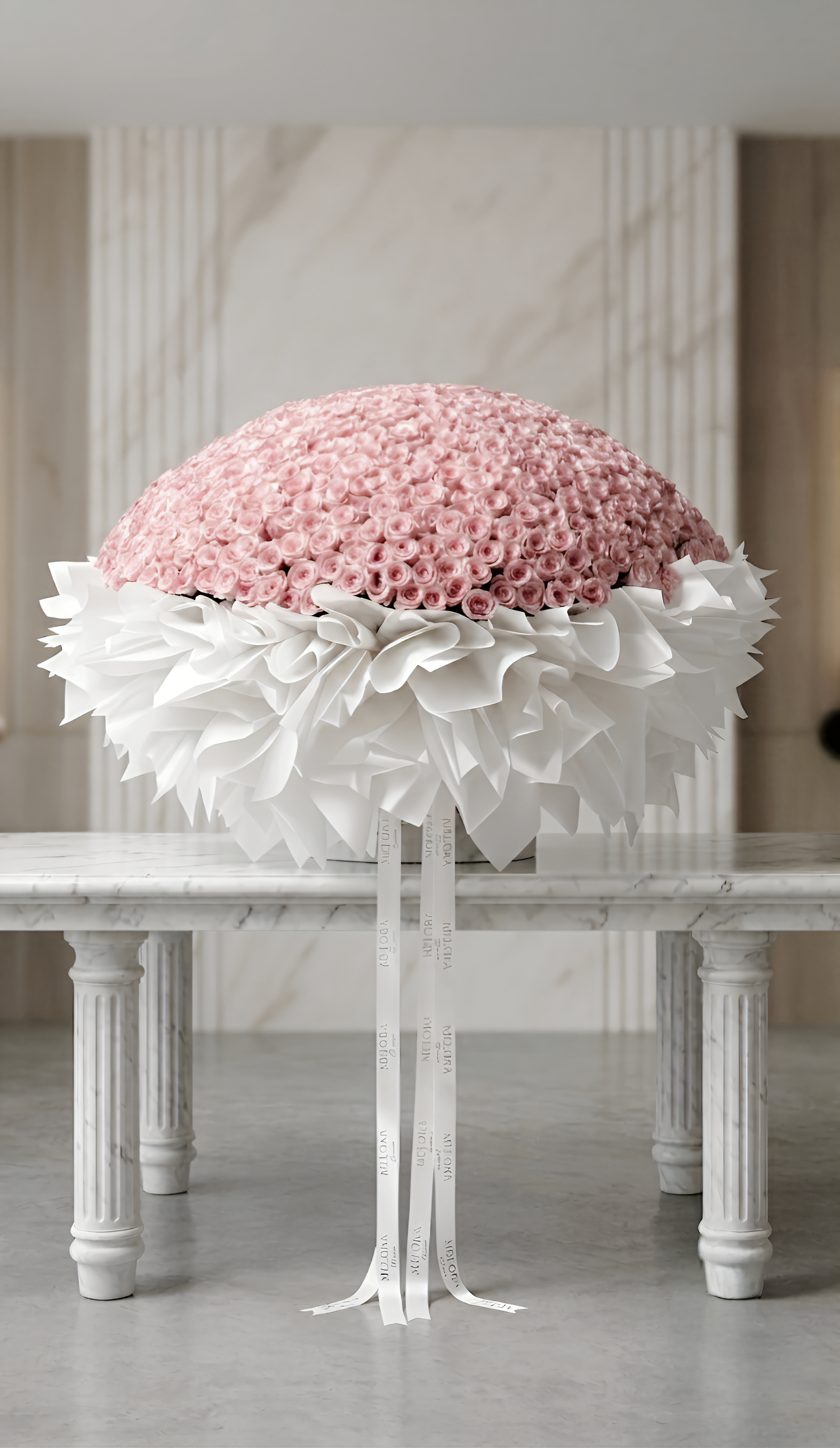 Grand Blush Pink Dome Bouquet