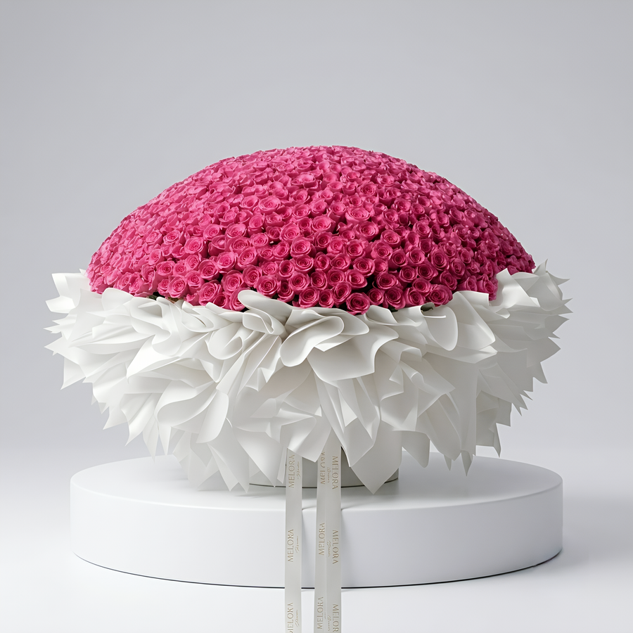 Grand Blush Pink Dome Bouquet