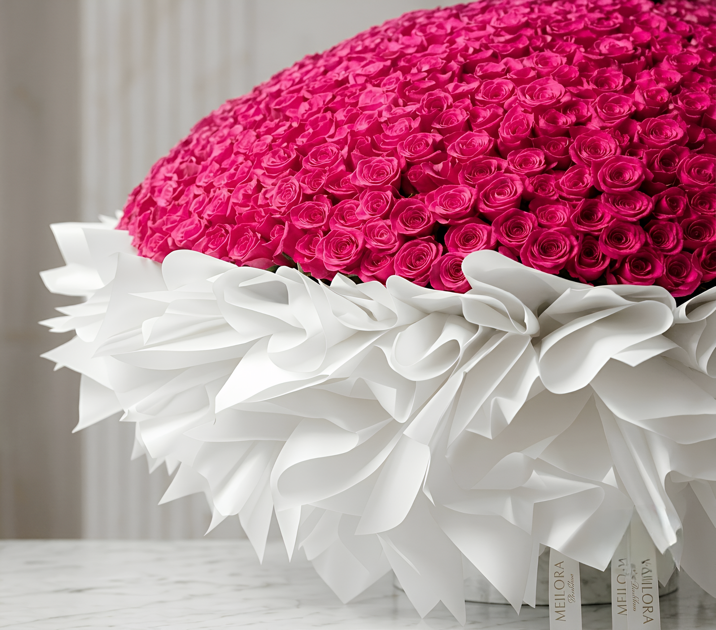 Grand Blush Pink Dome Bouquet