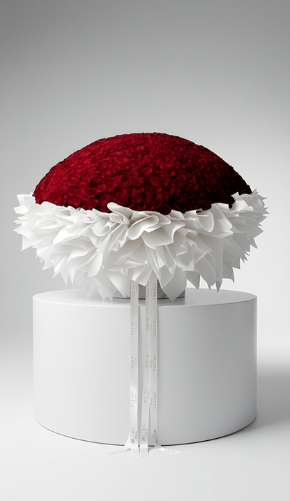 Grand Velvet Rose Dome Bouquet