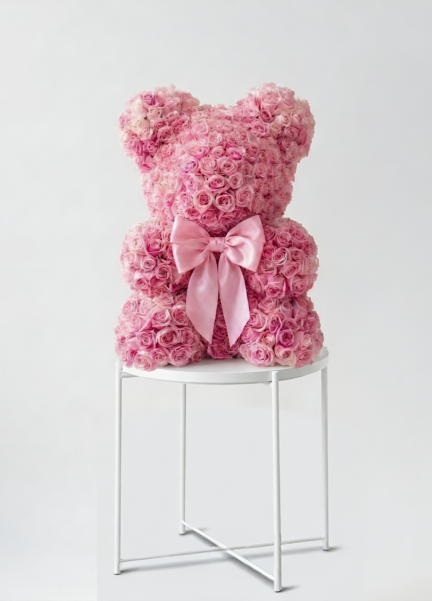 Royal Blush Floral Teddy Bear