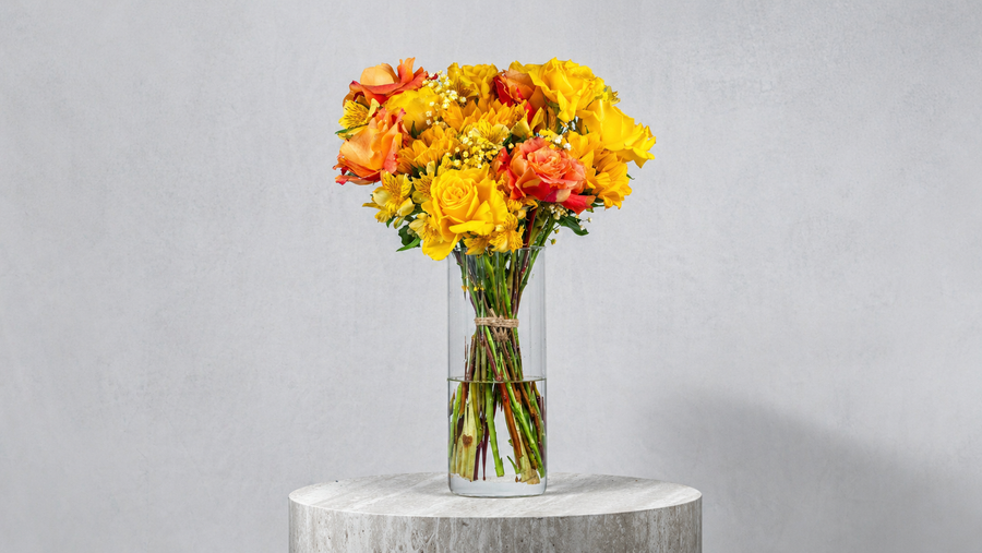 Saffron Fire Cylinder
