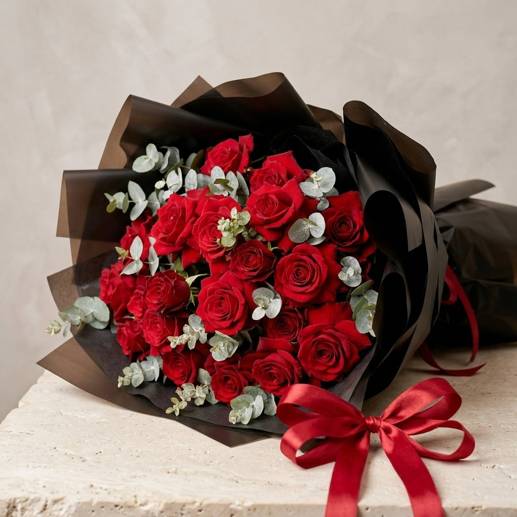 Midnight Rose Luxury Bouquet
