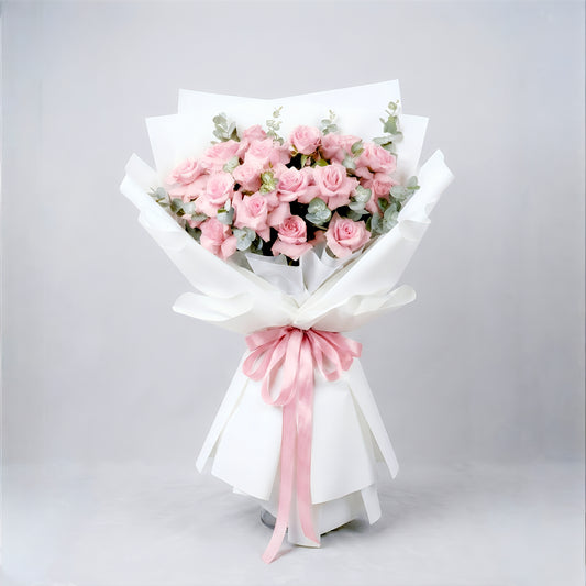 Blush Dream Rose Bouquet
