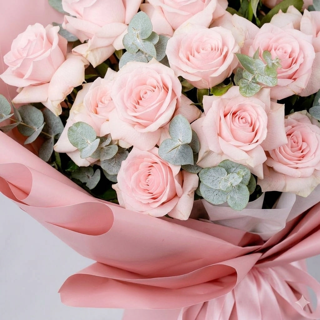 Blush Dream Rose Bouquet