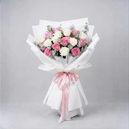 Blush Harmony Rose Bouquet
