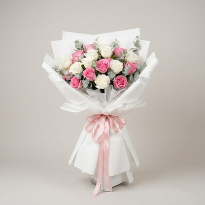 Blush Harmony Rose Bouquet