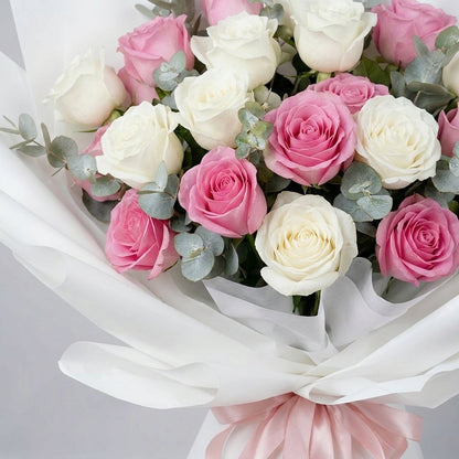 Blush Harmony Rose Bouquet