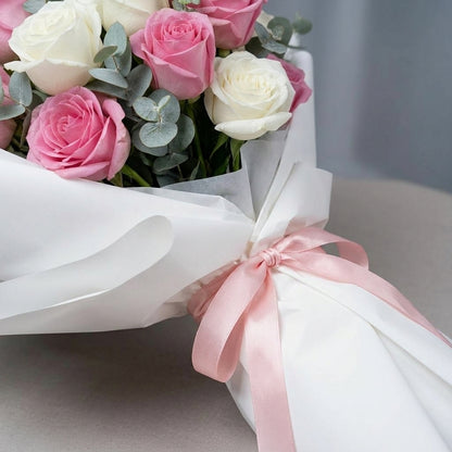 Blush Harmony Rose Bouquet