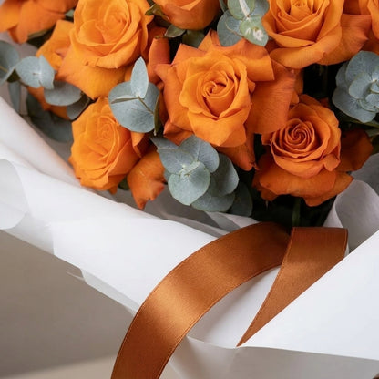 Sunset Bloom Rose Bouquet