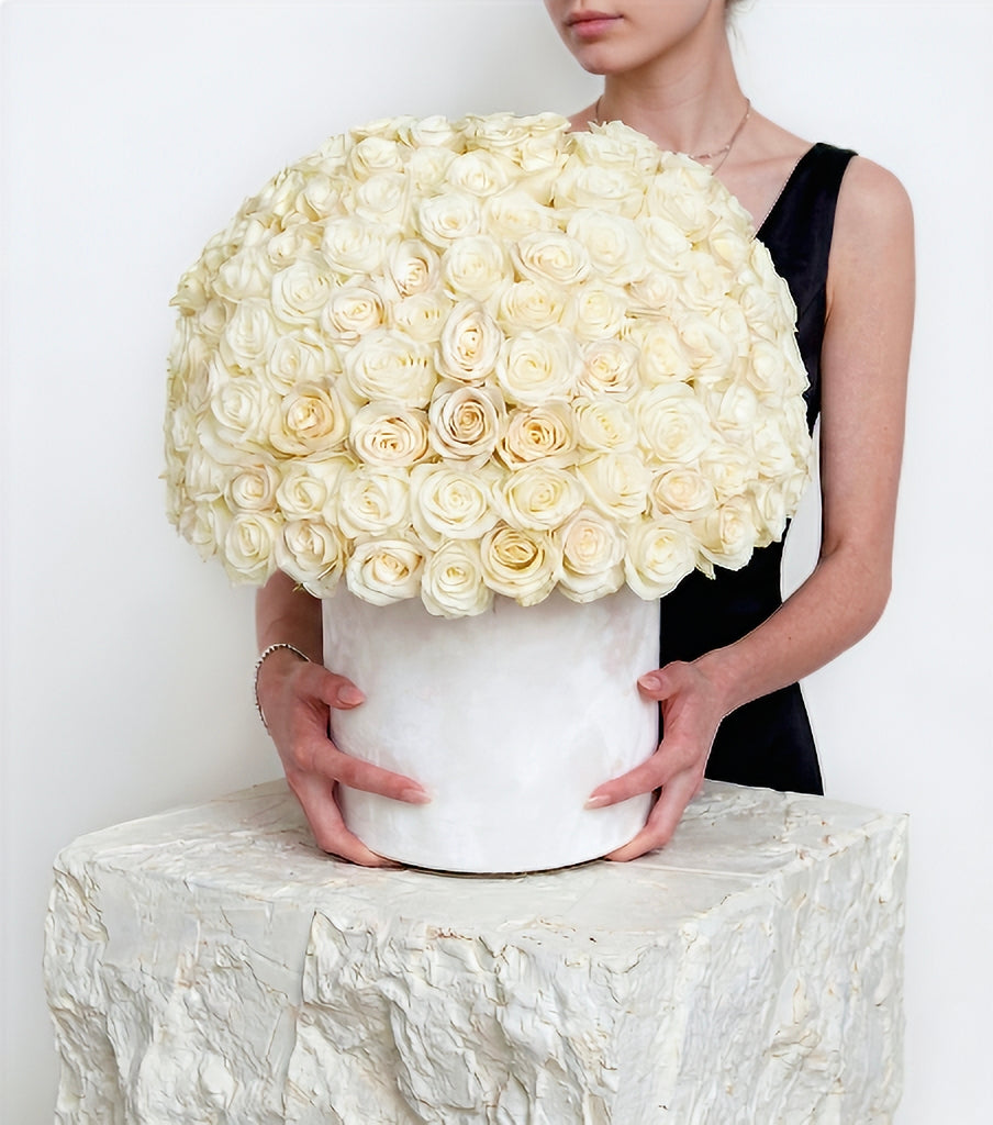 Ivory Rose Cloud Dome