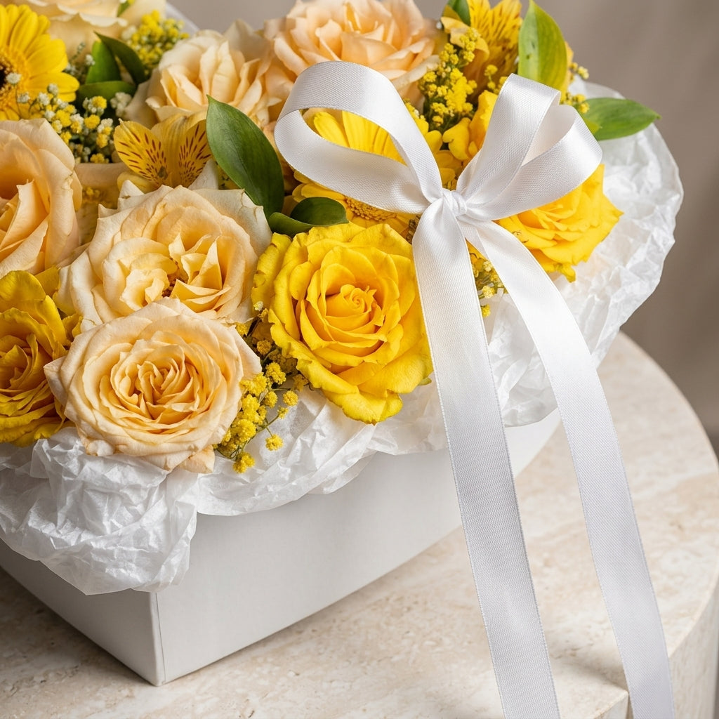 Golden Radiance Heart