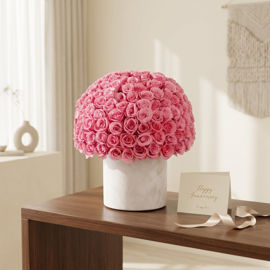 Blush Rose Dome