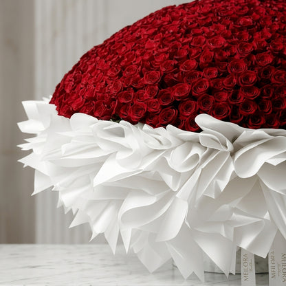 Grand Velvet Rose Dome Bouquet