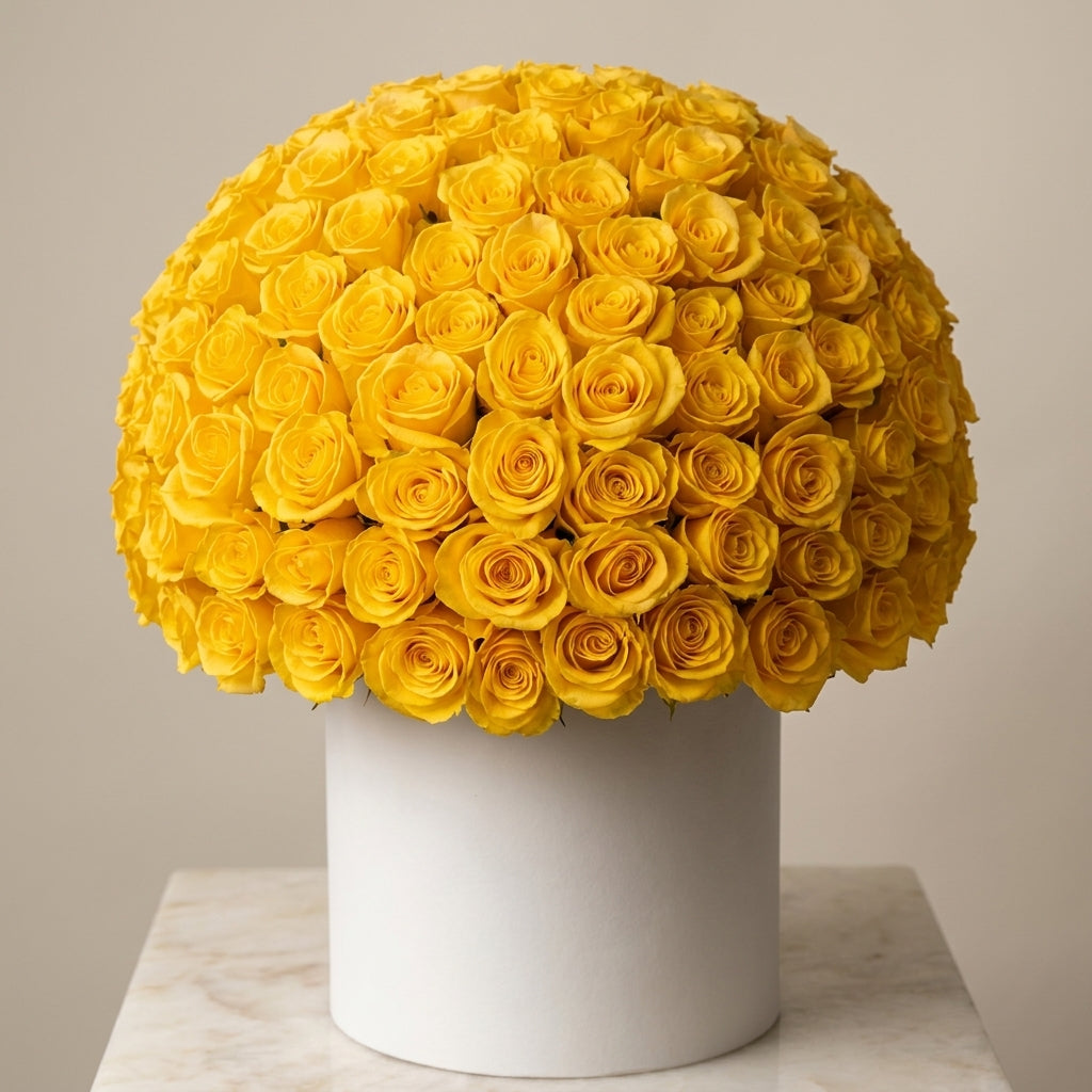 Golden Bloom Luxury Dome