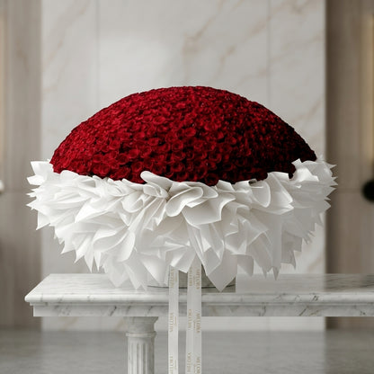 Grand Velvet Rose Dome Bouquet