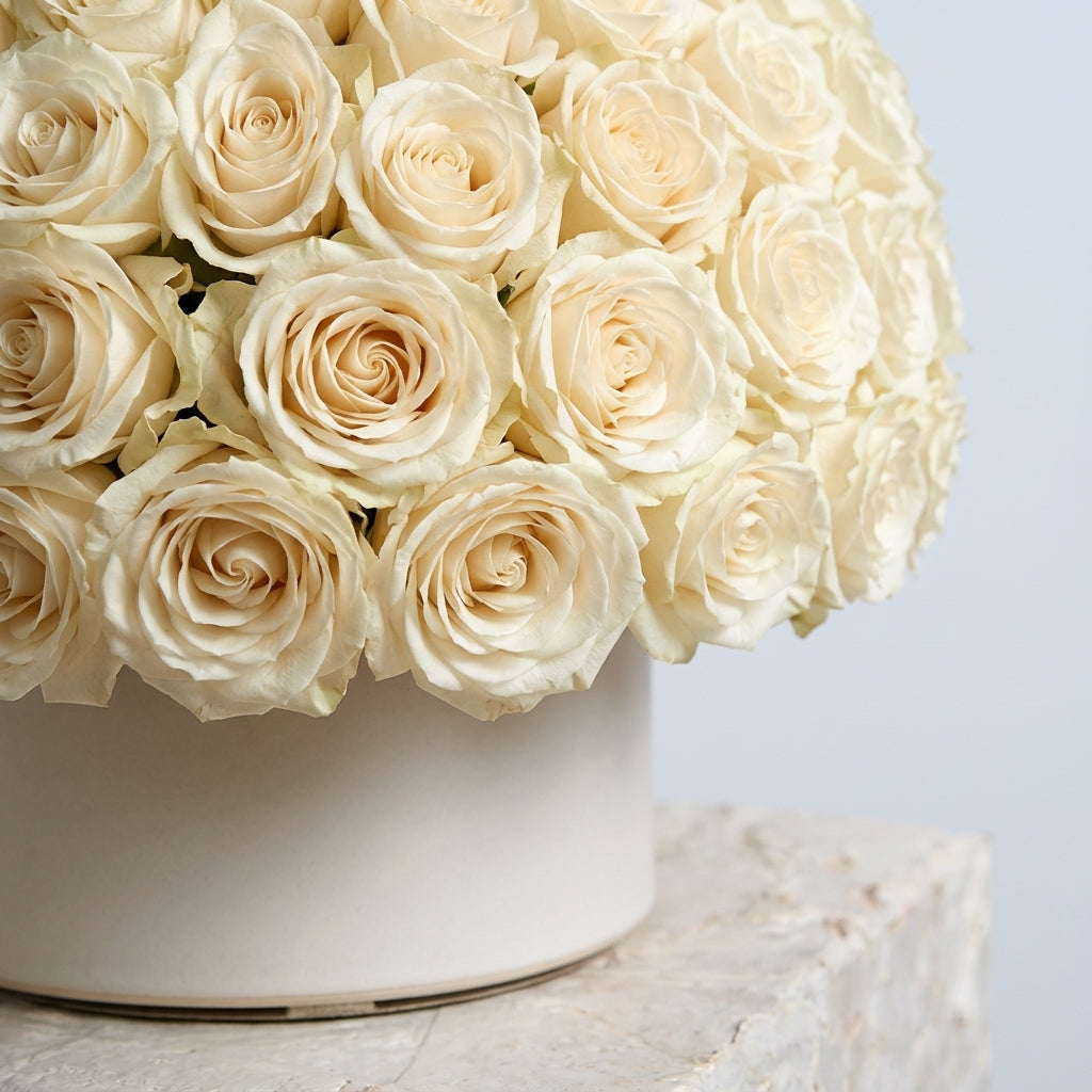 Ivory Rose Cloud Dome